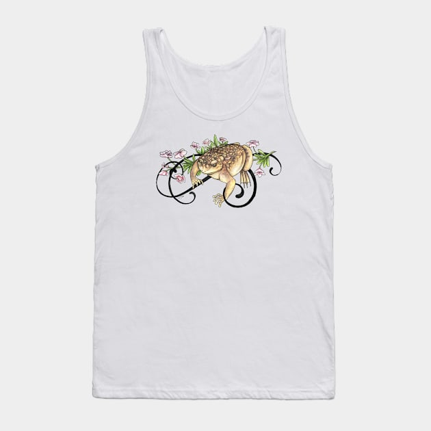 Toad with flowers Tank Top by GnarlyBones